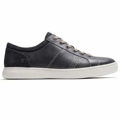 Rockport Colle Tie Turnschuhe Herren Blau / Grau YAH-065193